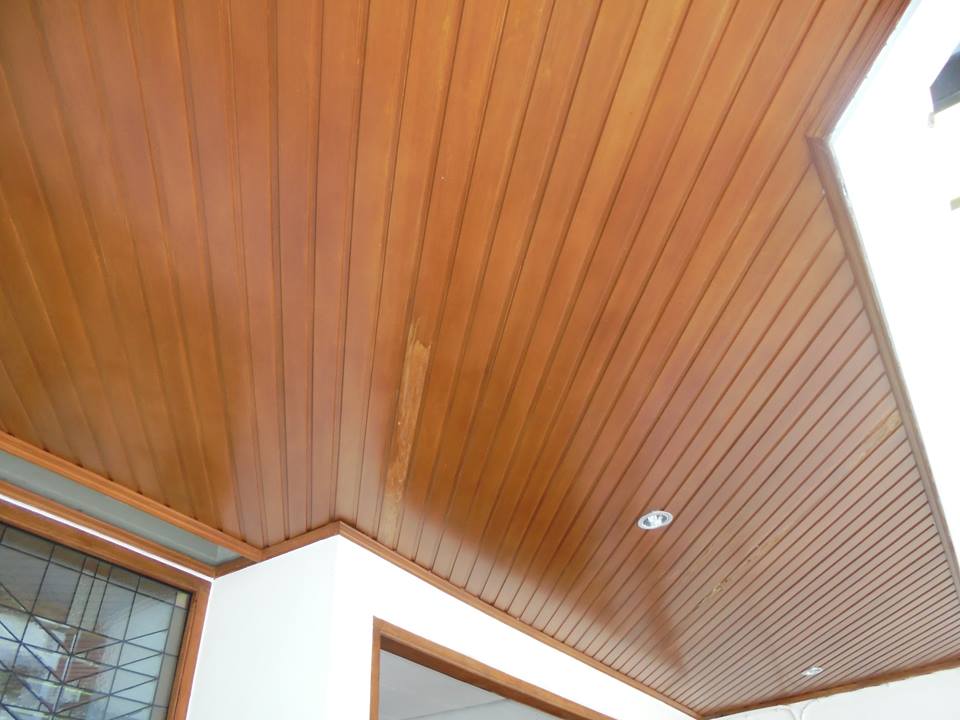 plafon kayu solid