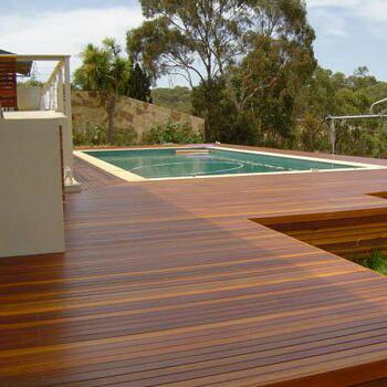 decking kayu outdoor