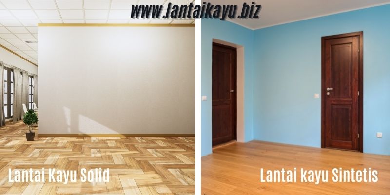 Perbandingan Lantai Parket vs Lantai Sintesis Motif Kayu Material Lantai Kayu Parket - perbandingan motif