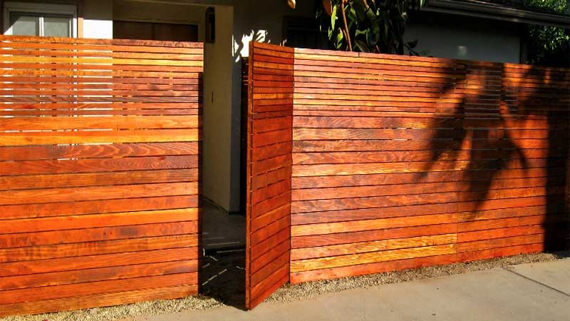 Harga Pagar Kayu Minimalis Per Meter dari Harga 295 ribuan! model pagar kayu horizontal