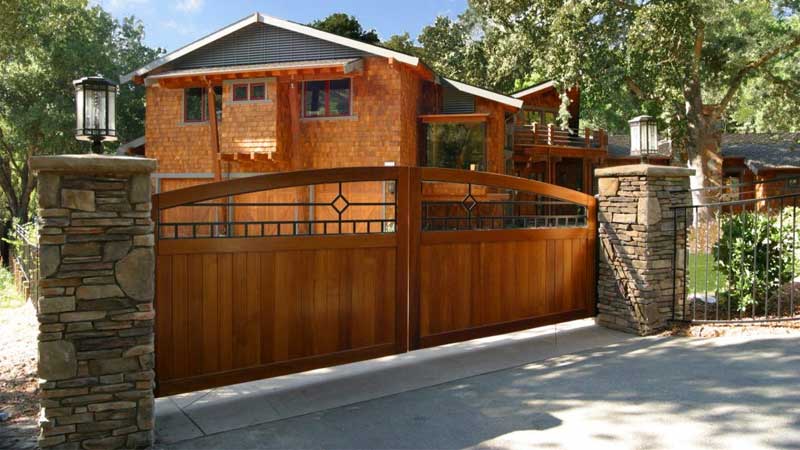 Harga Pagar Kayu Minimalis Per Meter dari Harga 295 ribuan! model pagar kayu minimalis depan rumah