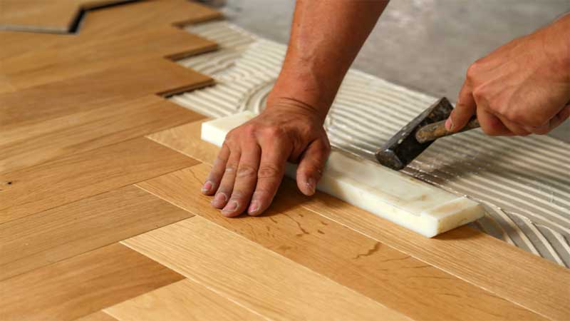4 jenis pemasangan lantai kayu parket