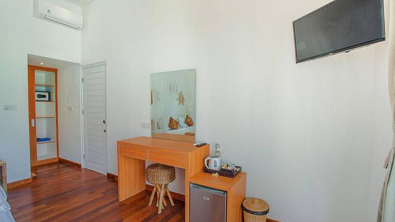 Kepoin Fasilitas di Sanghyang Bay Villas Bali! tampilan interior kamar sanghyang bay villas