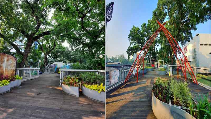 Intip Keindahan di Skywalk Cihampelas Bandung Yang Instagramable spot instagramable di skywalk Bandung