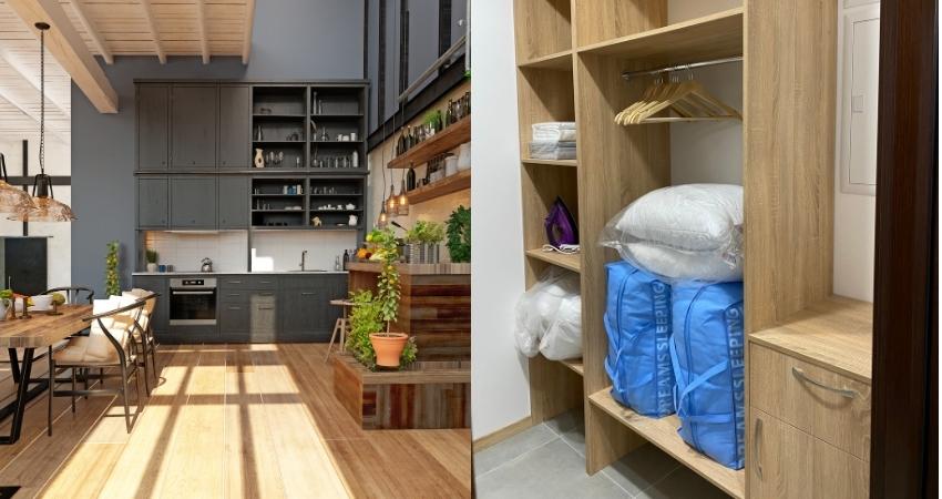 10 Ide Dekorasi Rumah Kayu yang Menawan Dan Minimalis dekorasi ruang dapur modern