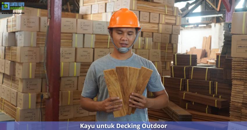 jenis-jenis kayu untuk decking outdoor