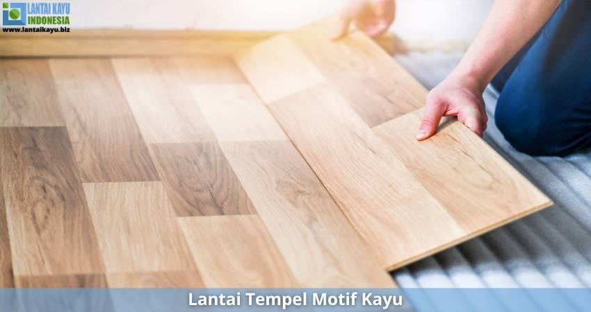harga lantai kayu tempel indonesia