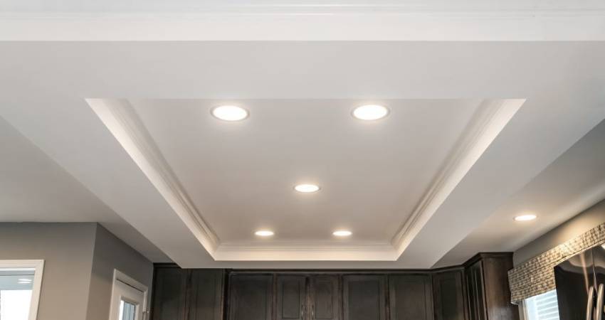 7 Model Plafon Rumah Sederhana Wajib Dicoba! model plafon drop putih