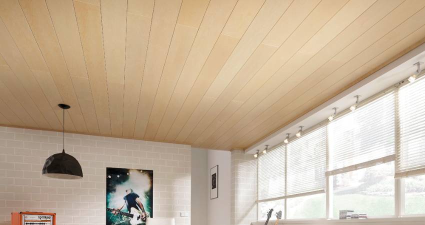 7 Model Plafon Rumah Sederhana Wajib Dicoba! model plafon vinyl bahan PVC
