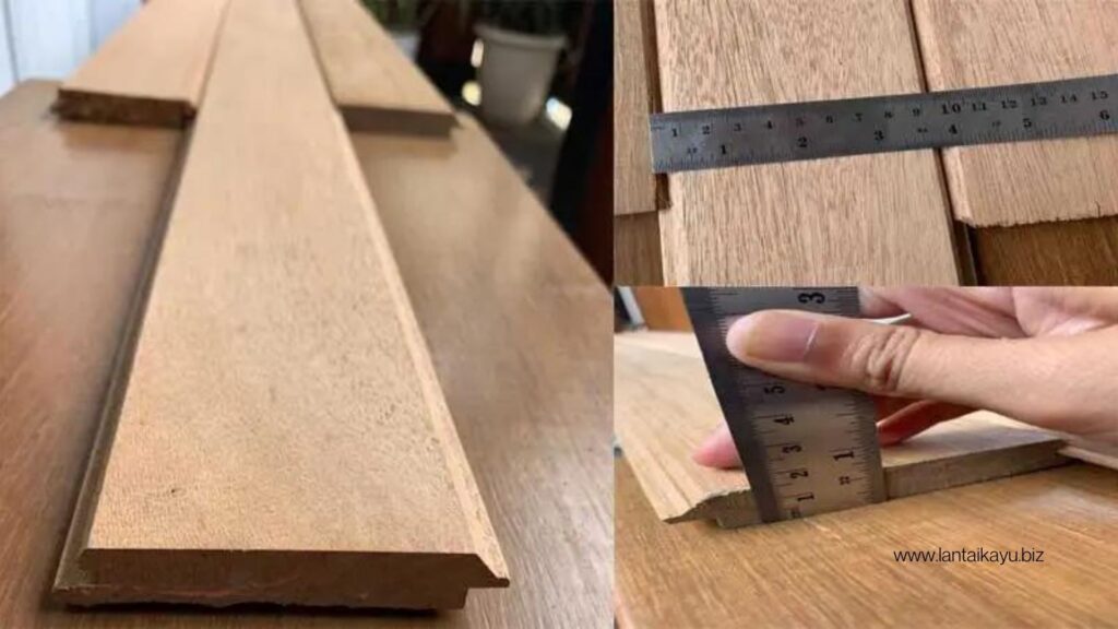 Kualitas Plafon Kayu Ulin: Cek produk dan Ukurannya! Penjual lantai kayu Indonesia