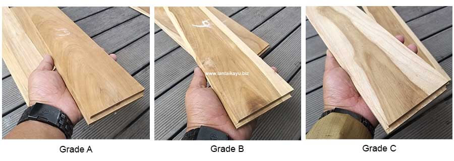 Jual Lantai Kayu Jati Grade A Dan Biaya Pasang Daftar product parket lantai kayu Jati
