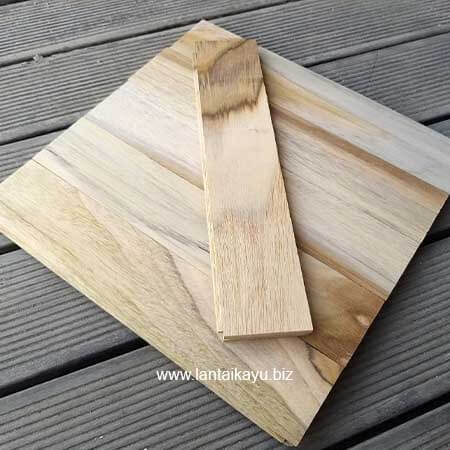 Jual Lantai Kayu Kendari Dan Biaya Pasang lantai kayu jati parket c