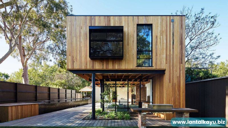 Yuk, Intip Keunikan Desain Rumah Panggung Modern Desain Rumah Panggung Berbahan Kayu