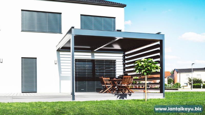 Ide Desain Gazebo Unik Dari Berbagai Material Bahan Gazebo Dari Aluminium