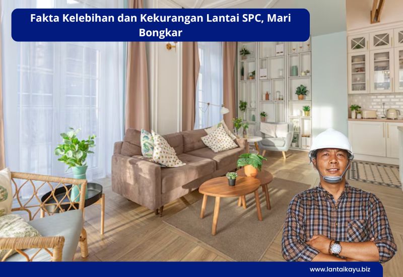 Fakta Kelebihan dan Kekurangan Lantai SPC, Mari Bongkar Penjual lantai kayu Indonesia