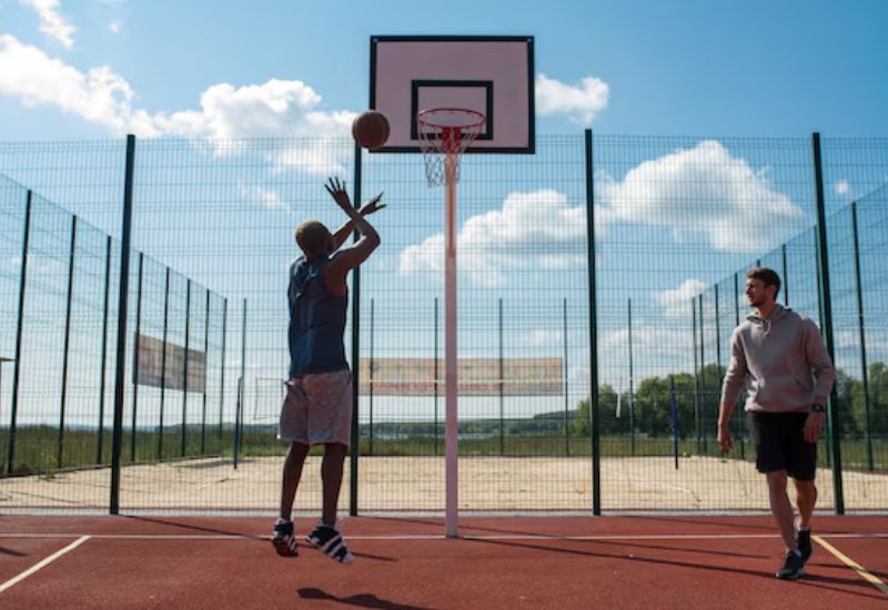 Bahan Lantai Lapangan Basket Outdoor yang Tangguh dan Tahan Lama Bahan Lantai Lapangan Basket Outdoor