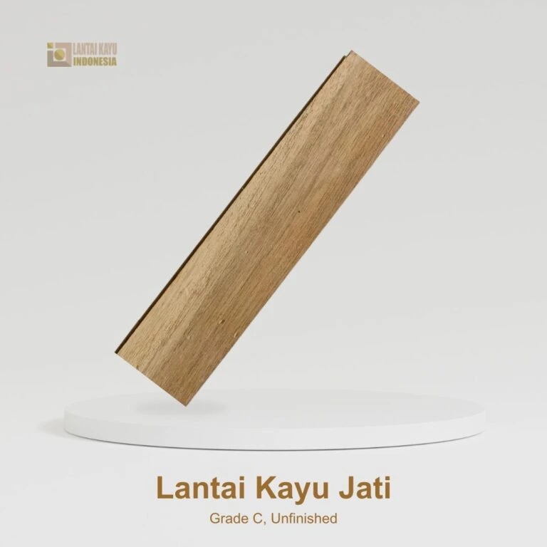 Harga Lantai Kayu Parquet Per Meter + Jasa Pasang (Update 2026) Parket kayu jati grade C