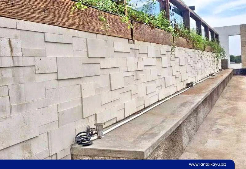 Jenis-jenis Batu Alam yang Cocok Untuk Dekorasi Dinding dinding batu paras